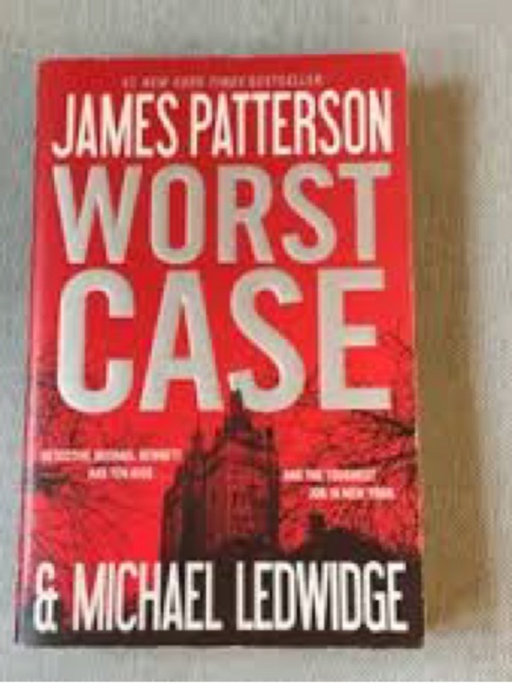 James Patterson "Worst Case" softcover & Michael Ledwidge
